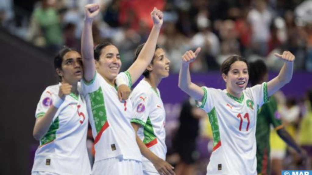 المنتخب المغربي سيدات يتأهل لنهائي كان الفوتسال وكأس العالم