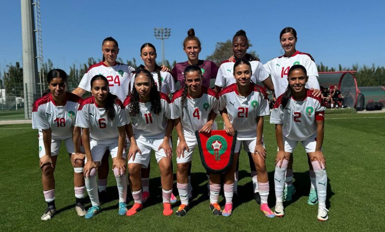 المنتخب المغربي النسوي لأٌقل من 20 سنة يتعادل وديا مع غينيا الإستوائية المنتخب المغربي النسوي لأٌقل من 20 سنة