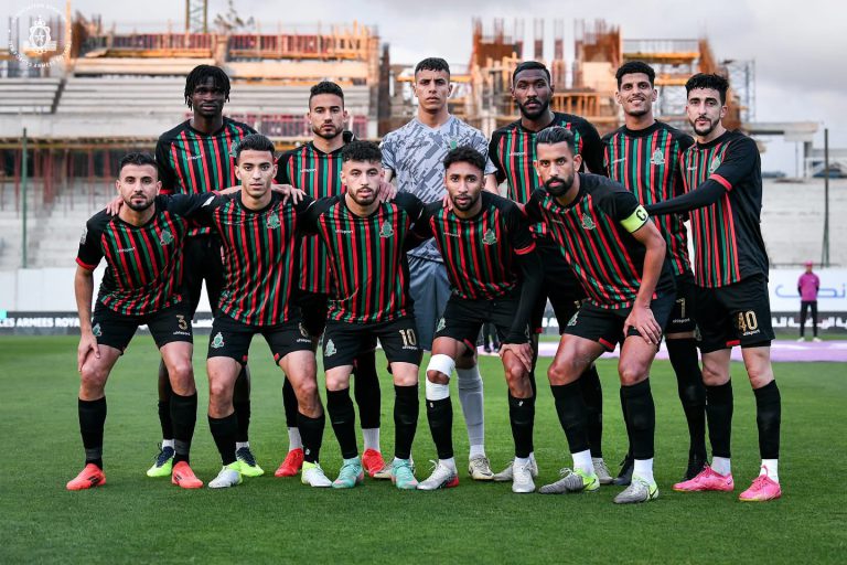 الجيش يفوز على الحسنية بثلاثية ويحسم بطاقة دوري أبطال أفريقيا