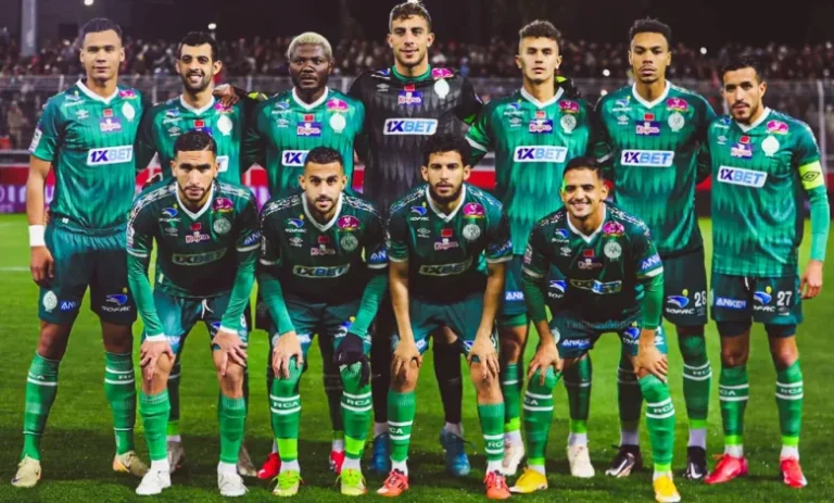 الرجاء يختتم الدوري بفوز كاسح على المحمدية بسداسية