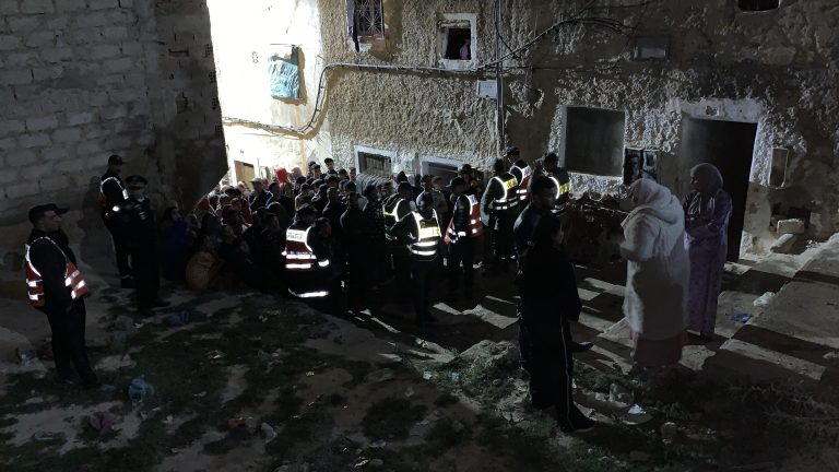 فاجعة إنهيار مبنى سكني بفاس