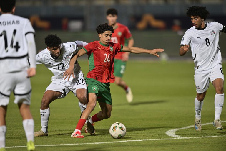 مباراة المغرب ضد مصر
