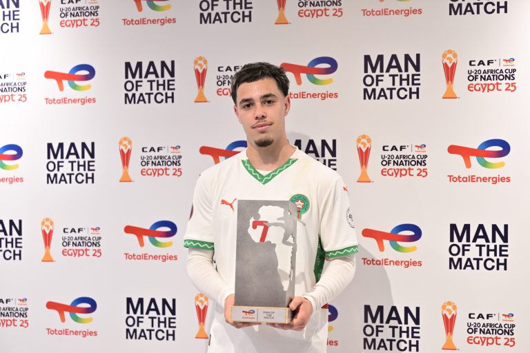 معما أفضل لاعب في مباراة منتخبي المغرب و كينيا