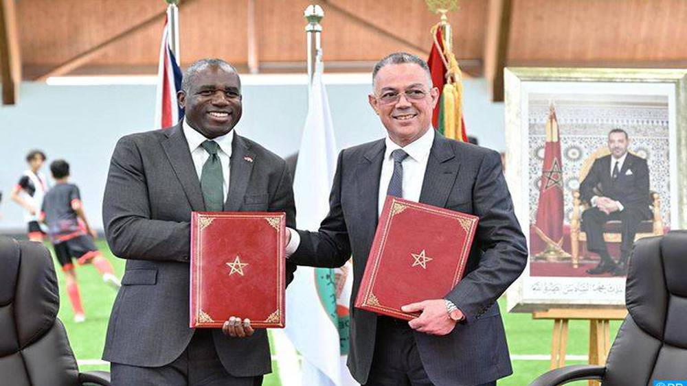 مذكرة تفاهم بين المغرب وبريطانيا لدعم تنظيم مونديال 2030