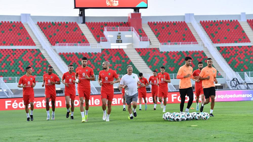 المنتخب المغربي يختتم استعداداته لمواجهة البنين