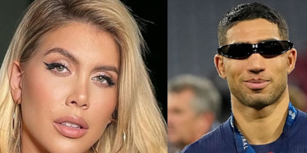 صورة مركبة لحكيمي وواندا