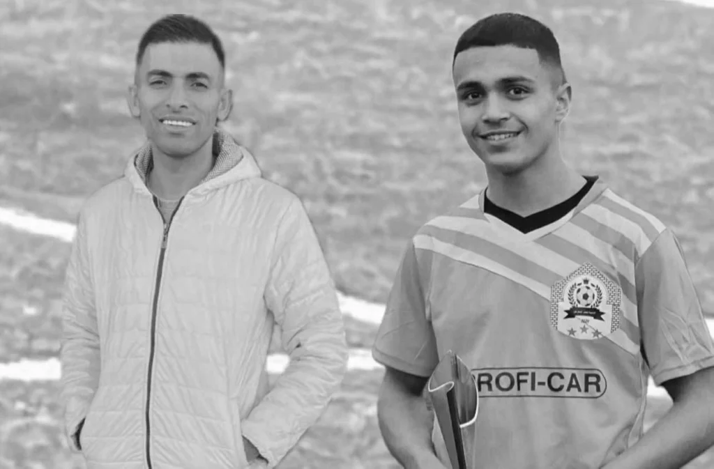 الاتحاد الفلسطيني يعلن وفاة اللاعبين أحمد صلاح وعماد حواجرى