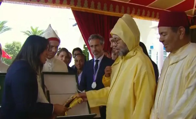 غزلان شباك..لحظة خالدة وشرف لا يوصف بلقاء جلالة الملك