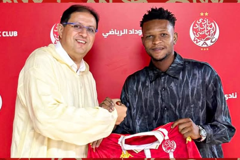 الوداد الرياضي يتعاقد مع الكونغولي جوزيف بانكا لثلاث سنوات