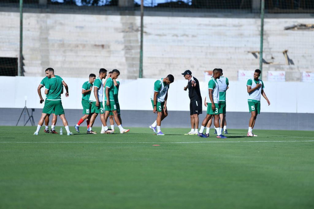 تدريبات المنتخب المغربي المحلي