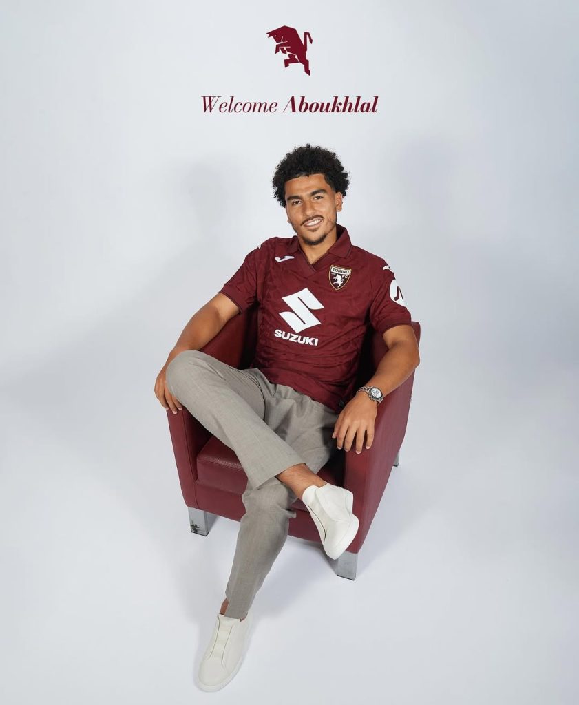 رسميا زكرياء أبو خلال ينتقل إلى تورينو الإيطالي بعقد حتى 2028