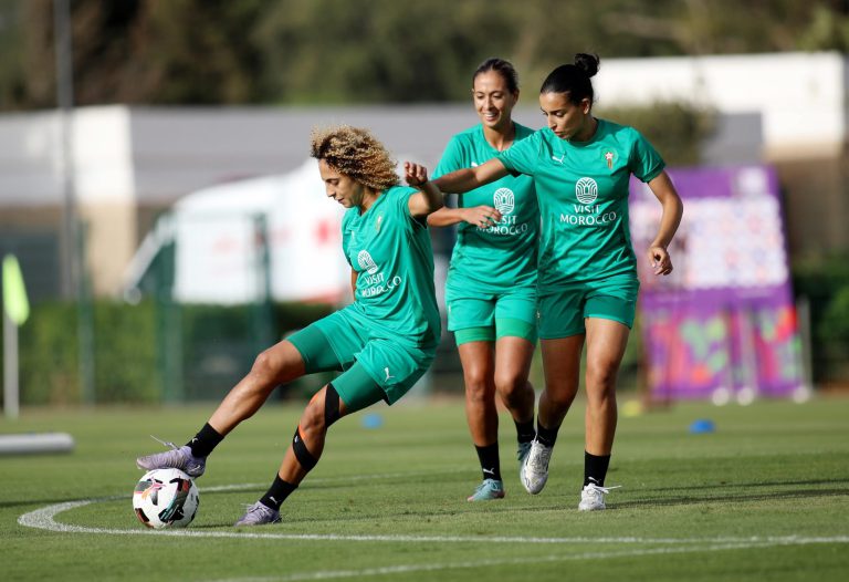 المنتخب المغربي يواصل تحضيراته للنهائي