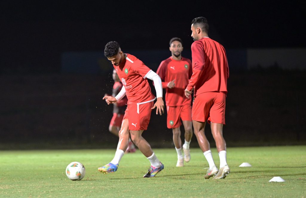تدريبات المنتخب المغربي المحلي