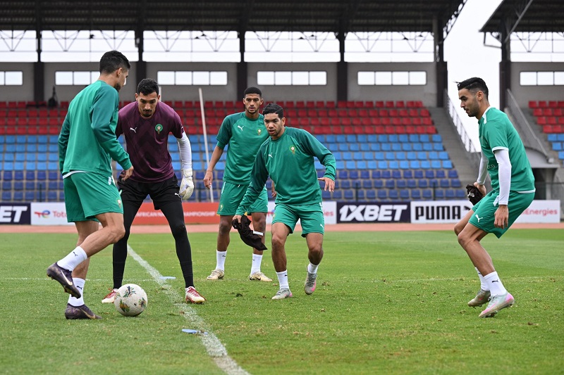 تدريبات المنتخب المغربي المحلي