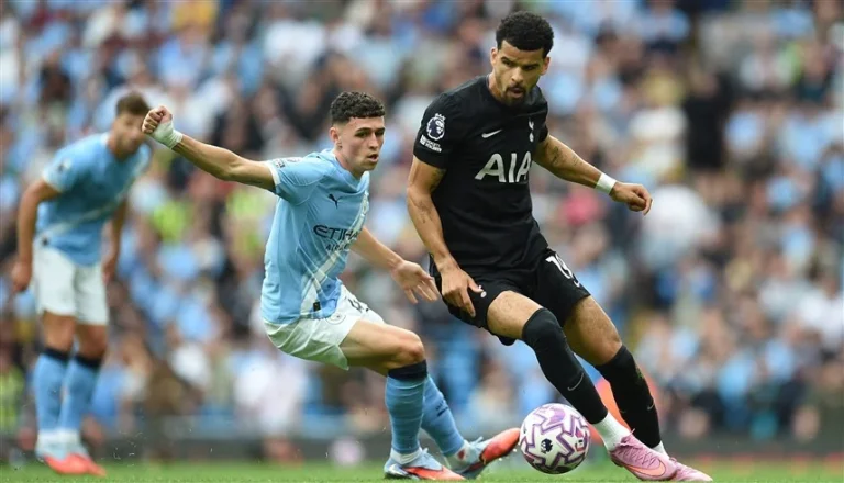 توتنهام يفاجئ مانشستر سيتي بثنائية في عقر داره