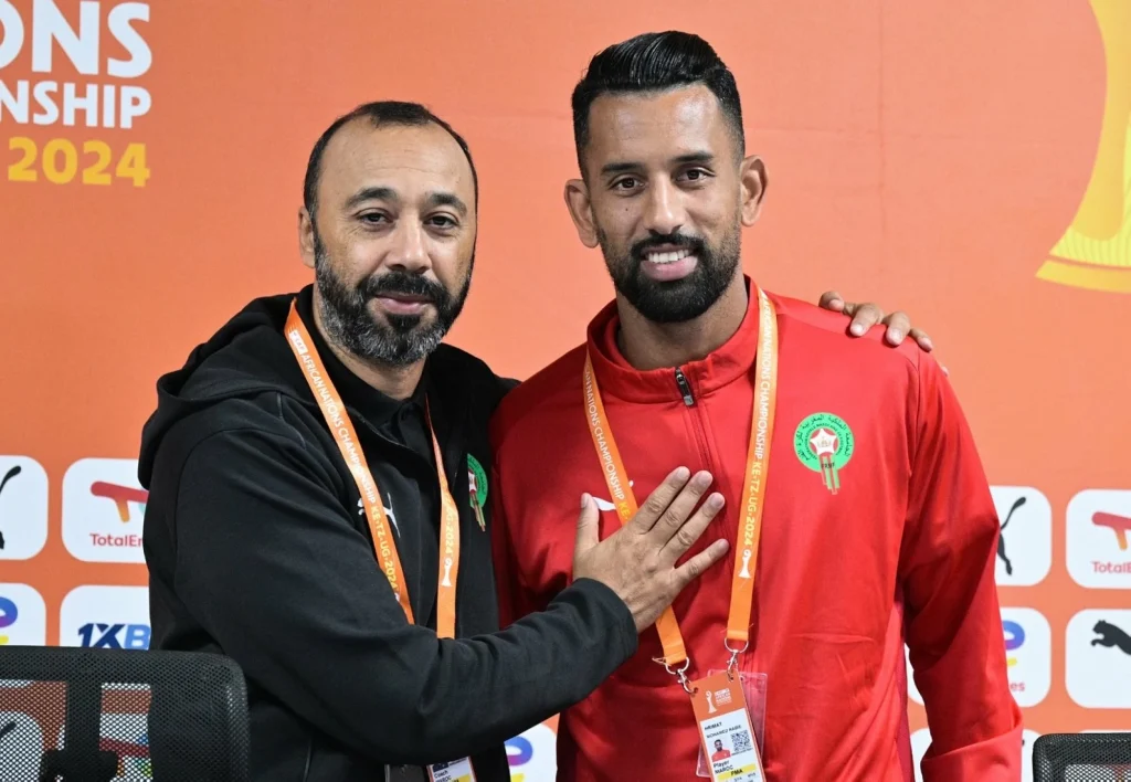 السكتيوي : "حريمات أفضل لاعب في الشان.. وهو مدرب ثانٍ داخل الملعب"