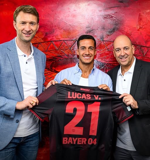 باير ليفركوزن يضم لوكاس فاسكيز حتى 2027