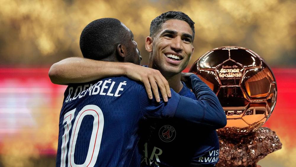 “الكرة الذهبية تُختطف… كيف يُقصى حكيمي لصالح ديمبيلي؟”