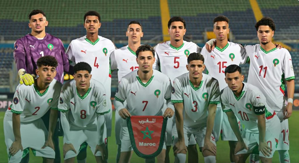 المنتخب المغربي لأقل من 20 سنة يواجه وديا نظيره المصري