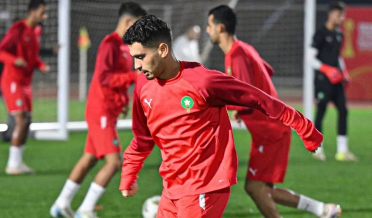 المنتخب المغربي المحلي يُكمل تحضيراته لمواجهة مدغشقر في نهائي أمم أفريقيا "الشان"