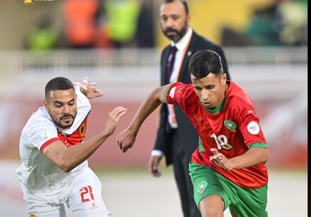 لقطة من المباراة