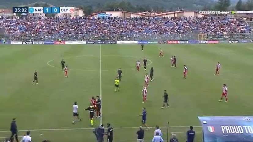 لقطة من المباراة