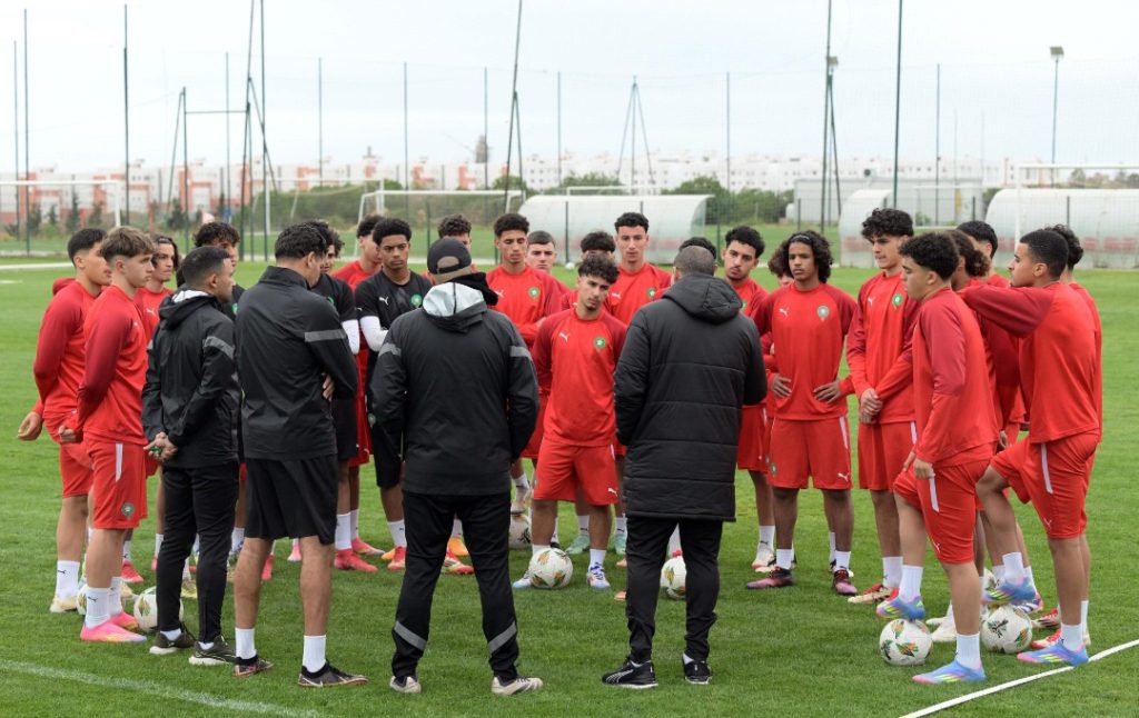 المنتخب المغربي لأقل من 17 سنة يعلن برنامج المباريات الودية استعدادًا لكأس العالم بقطر