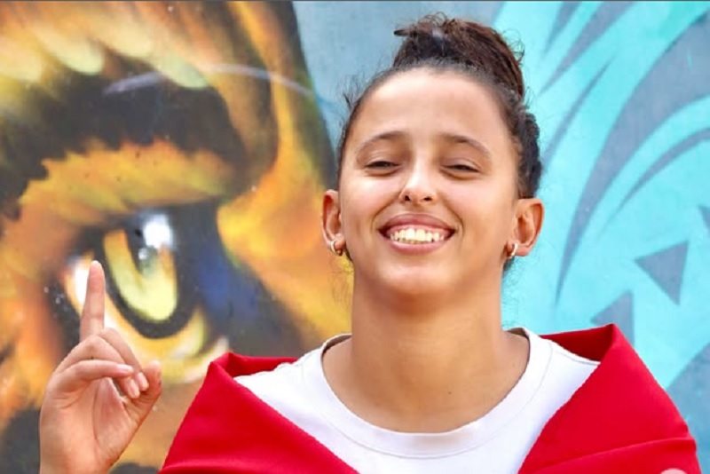 المغربية عاكف تتوج ببطولة إفريقيا للفريستايل