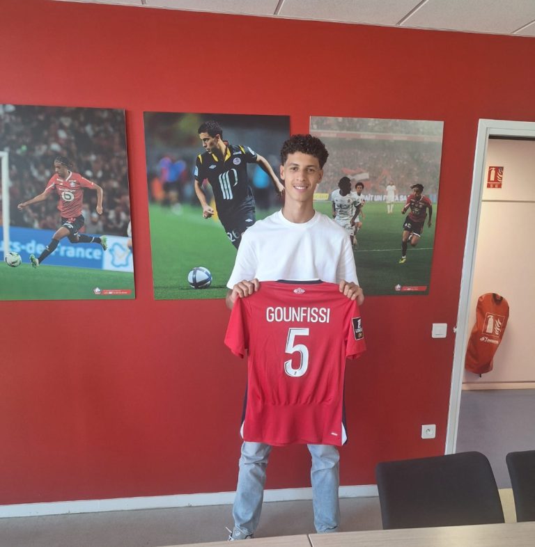 ليل الفرنسي يتعاقد مع موهبة المنتخب المغربي لأقل من 16 سنة معاد غونفيسي