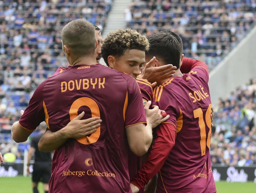 زملاء نائل العيناوي يتفوقون على رفاق آدم أزنو في ودية روما وإيفرتون