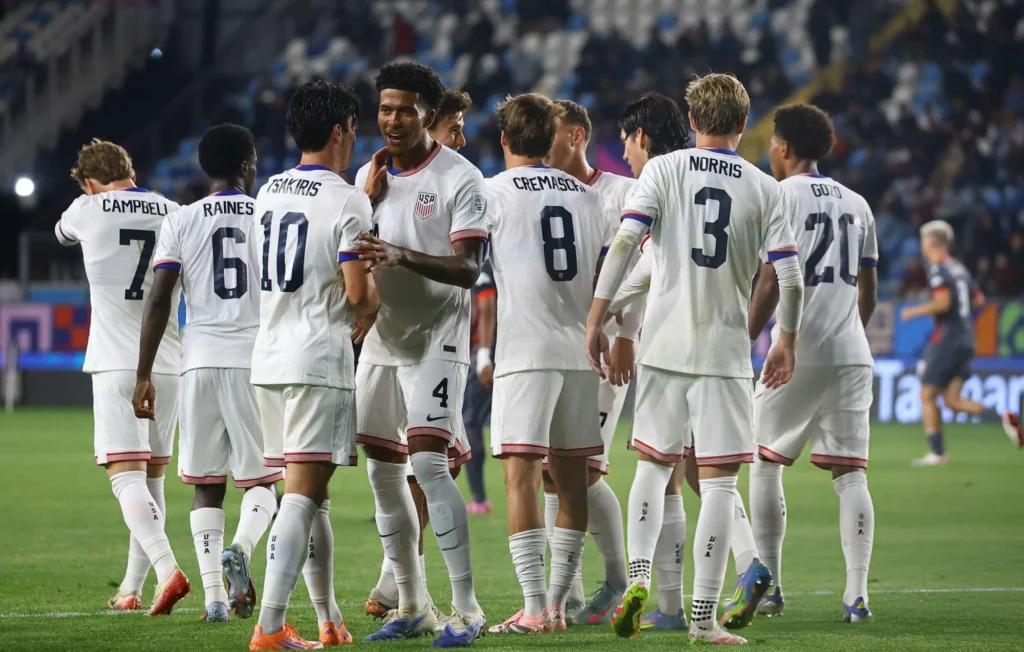 مونديال الشباب .. أمريكا تسحق كاليدونيا الجديدة بتسعة أهداف