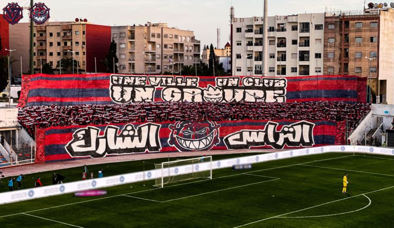 أولتراس الشارك تقاطع مباراة أولمبيك آسفي وحسنية أكادير تضامناً مع المعتقلين