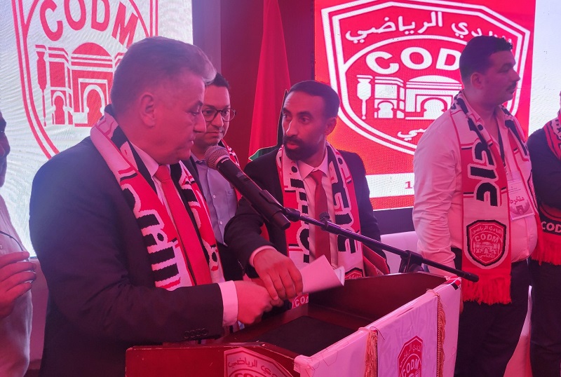 إنتخاب عز الدين اليعقوبي رئيسا جديدا للنادي المكناسي بالإجماع