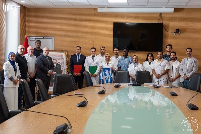 اتحاد طنجة يُوقّع اتفاقية شراكة مع المركز الاستشفائي الجامعي (CHU)