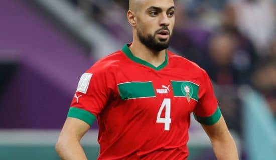 سفيان أمرابط يعبر عن فخره بعد فوز المغرب على زامبيا