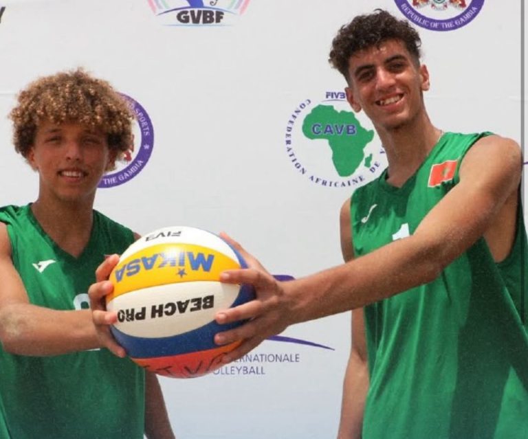 المنتخب المغربي للشباب يضمن مقعده في ربع نهائي كأس إفريقيا للكرة الطائرة الشاطئية