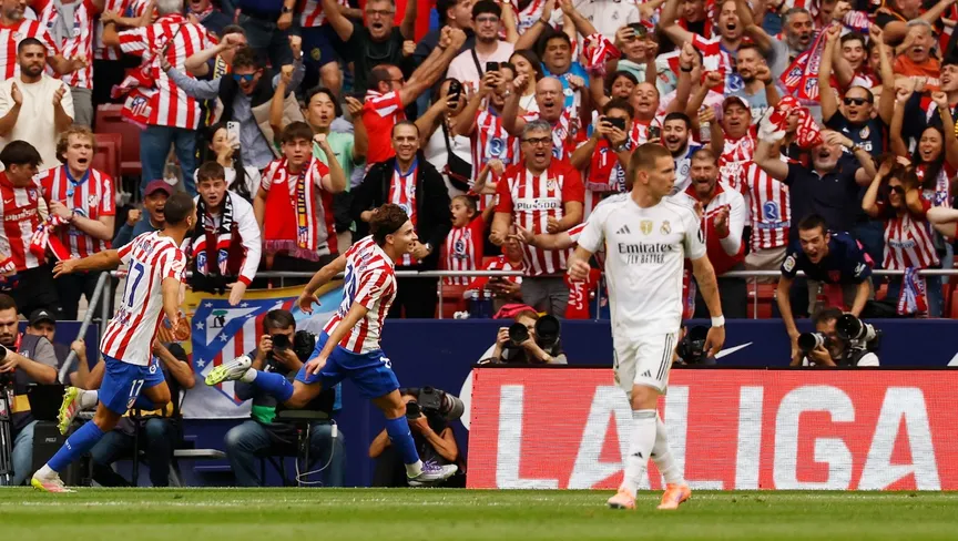 أتلتيكو مدريد يسحق ريال مدريد بخماسية تاريخية في الديربي