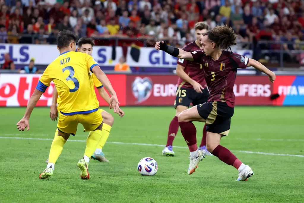 بلجيكا تهزم كازاخستان 6-0 وتواصل صحوتها.. تصفيات كأس العالم