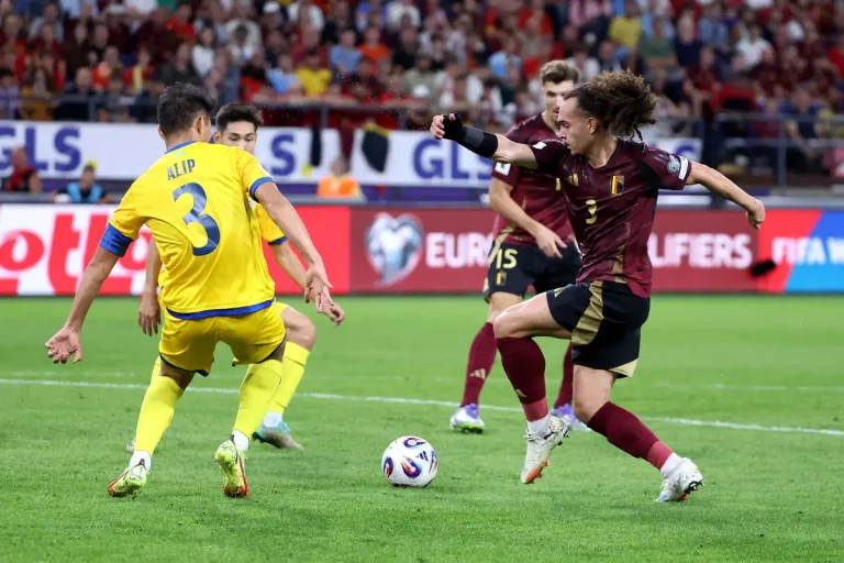 بلجيكا تهزم كازاخستان 6-0 وتواصل صحوتها.. تصفيات كأس العالم