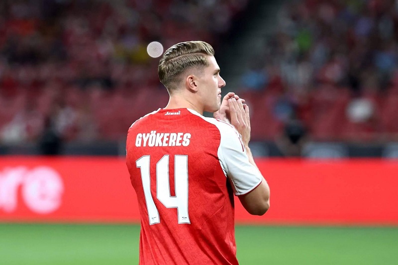 أرسنال مهدد بفقدان مهاجمه فيكتور غيوكيريس بسبب قضية قضائية في السويد