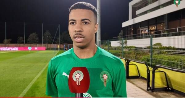 حمزة إيغامان بعد هدفه أمام زامبيا: "أشكر الله والجماهير المغربية"