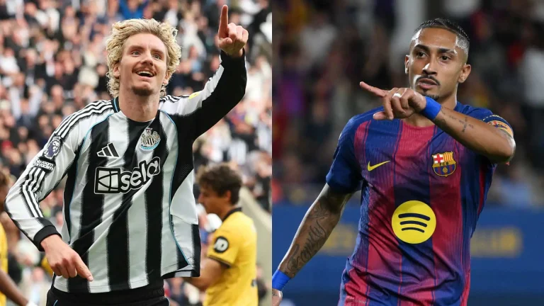 برشلونة ونيوكاسل