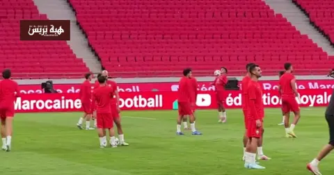 ساعات بعد تدشينه.. أسود الأطلس يتدربون لأول مرة في ملعب مولاي عبد الله الجديد