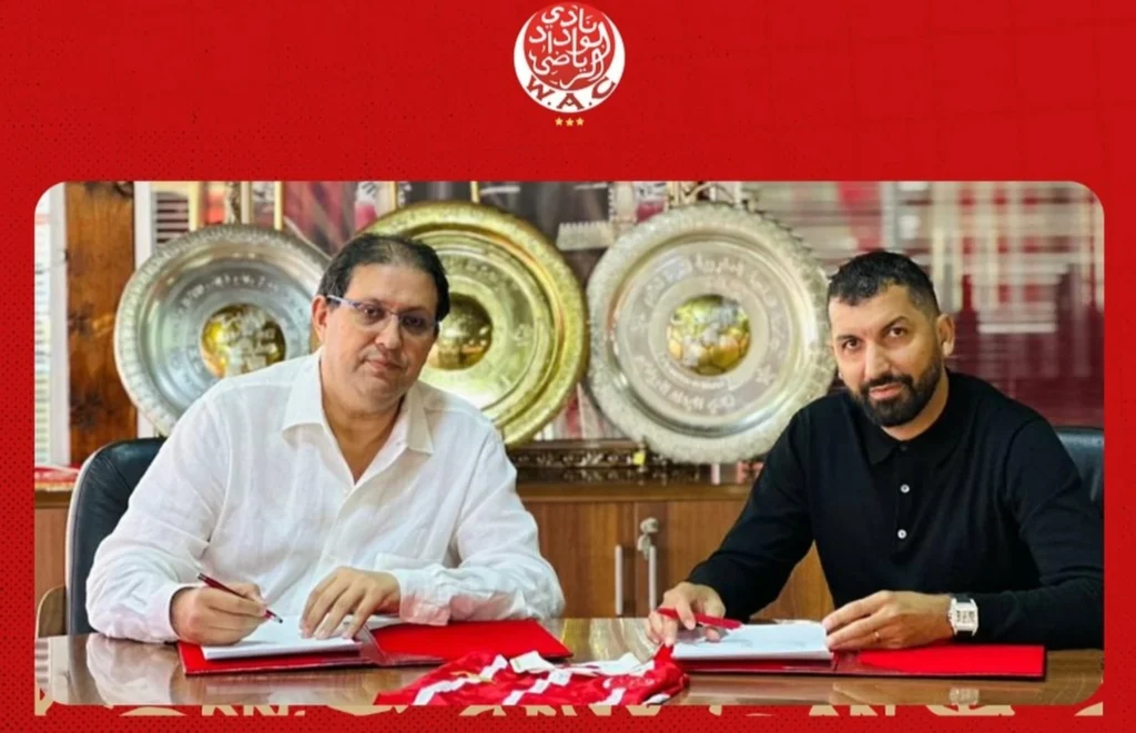 الوداد الرياضي يعلن تعاقده مع عادل هرماش