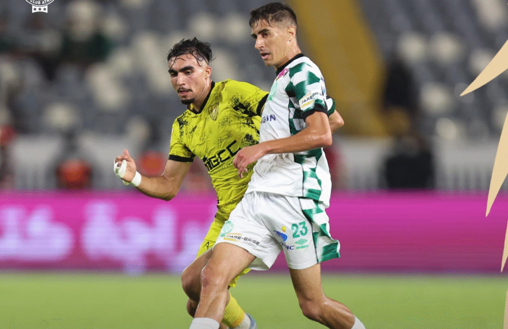 الرجاء الرياضي يتعادل على أرضه أمام المغرب الفاسي في البطولة الاحترافية