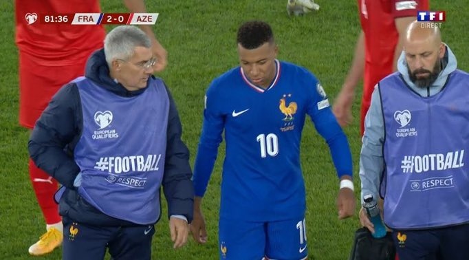 إصابة مبابي