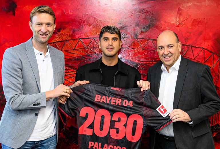 باير ليفركوزن يُمدد عقد نجمه الأرجنتيني إيزيكويل بالاسيوس حتى 2030