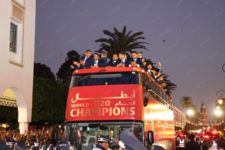 استقبال أشبال الأطلس