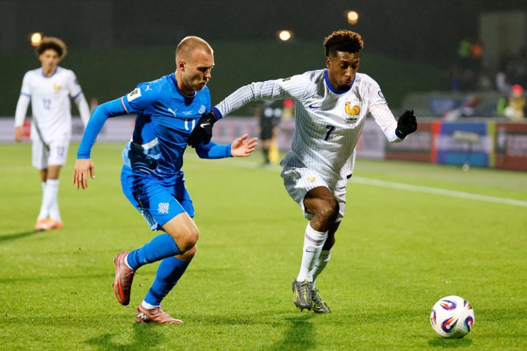 فرنسا تتعادل مع أيسلندا وتؤجل حسم بطاقة التأهل إلى كأس العالم 2026