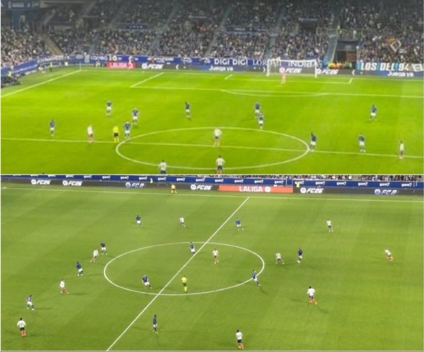 لاعبو إسبانيول وأوفييدو يحتجون على "رحلة ميامي" ورابطة الليغا تقطع البث لـ 20 ثانية